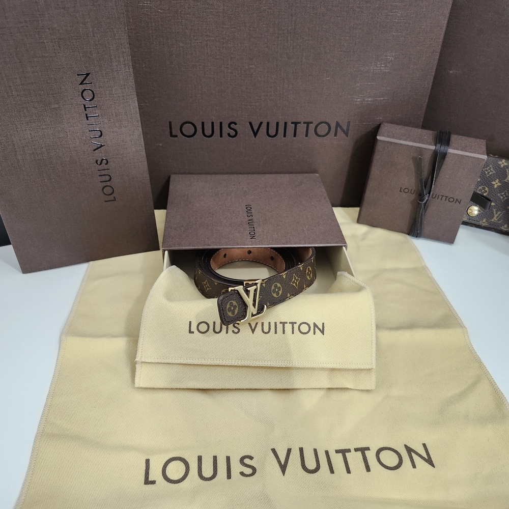 Louis Vuitton Monogram Belt LOUIS VUITTON IN BOX